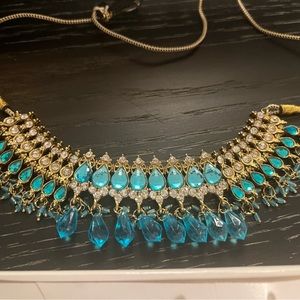 Necklace and earrings